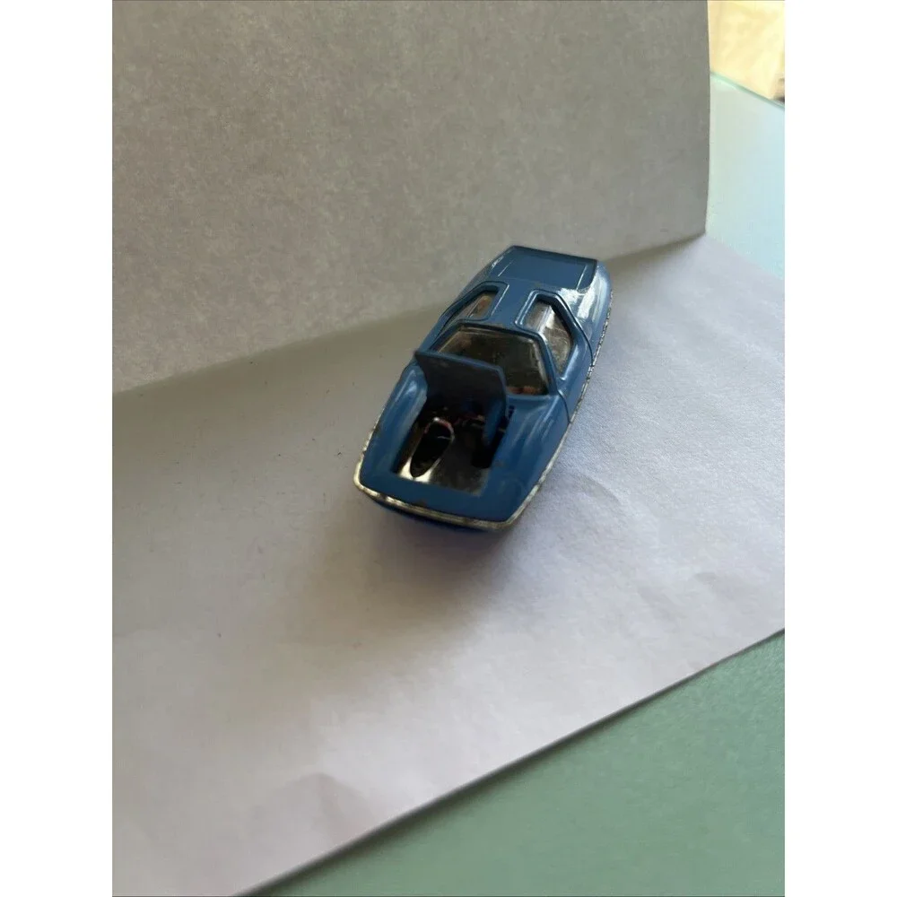 Vintage 1960s Husky The Man From Uncle Diecast Car With Occupants Blue